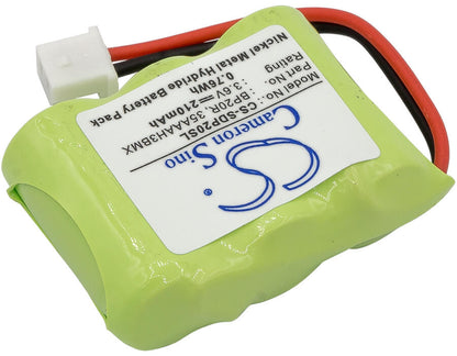 3.6V, 210mAh, Ni-MH Battery fits Dogtra, 150ncp Collar, 175ncp Collar, 0.756Wh