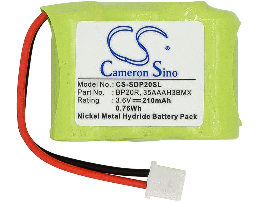 3.6V, 210mAh, Ni-MH Battery fits Dogtra, 150ncp Collar, 175ncp Collar, 0.756Wh