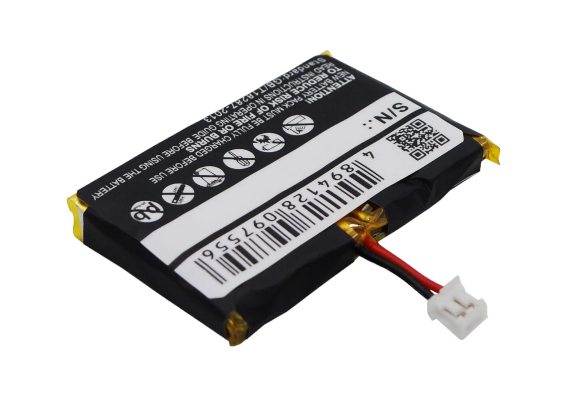 7.4V, 200mAh, Li-Polymer Battery fits Sportdog, Houndhunter Sd-3225 Sr-300 Rec, Prohunter Sd-2525 Sr-300 Recei, 1.48Wh