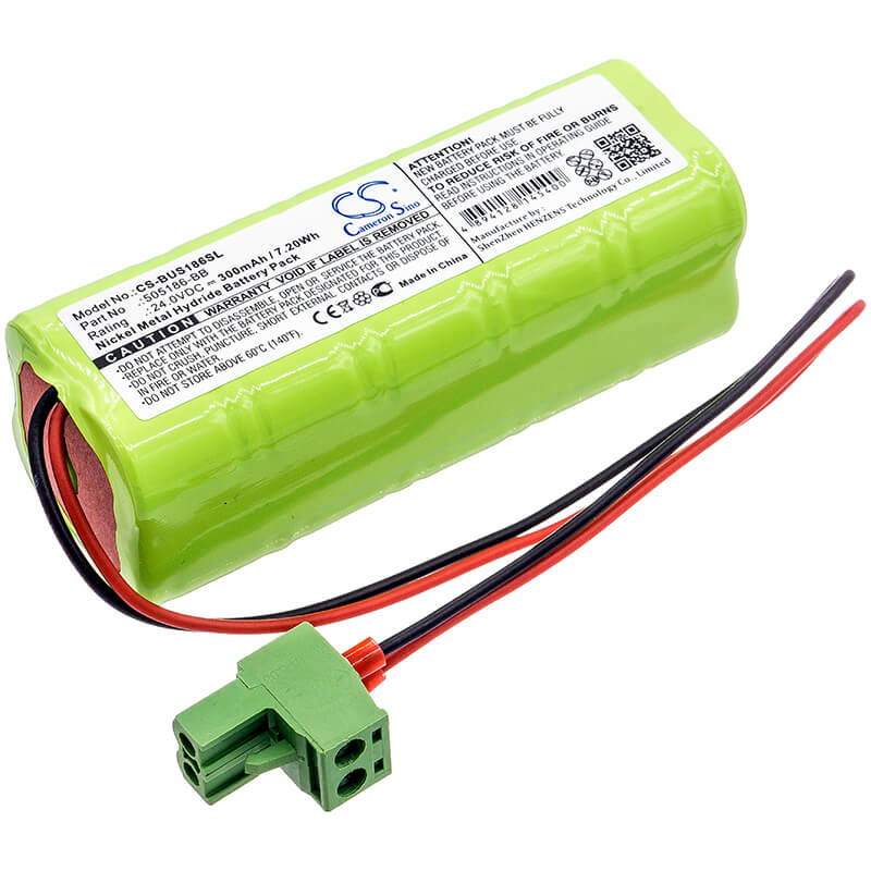 24.0V, 300mAh, Ni-MH Battery fits Besam, Automatische Turoffnung Emc, Automatische Turoffnung Emcm, 7.2Wh