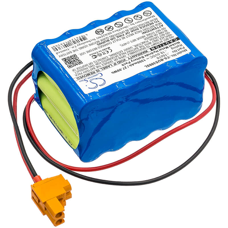 18.0V, 1500mAh, Ni-MH Battery fits Besam, Automatische Turoffnung Cud300, 27Wh