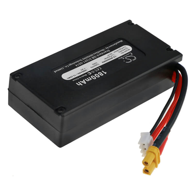 7.4V, 1800mAh, Li-Polymer Battery fits Mjx, B6 Race, B8 Race, 13.32Wh