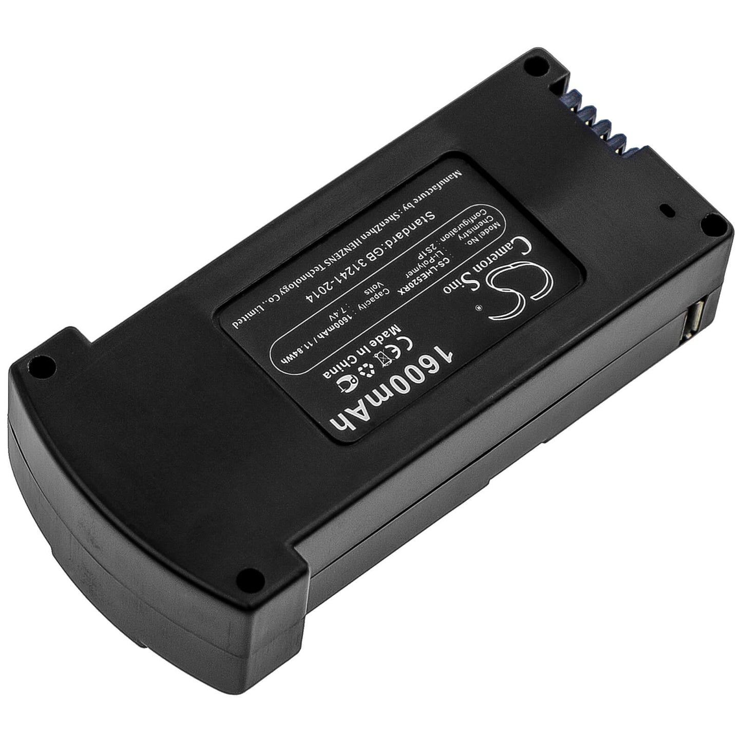 7.4V, 1600mAh, Li-Polymer Battery fits Eachine, E520, E520s, 11.84Wh