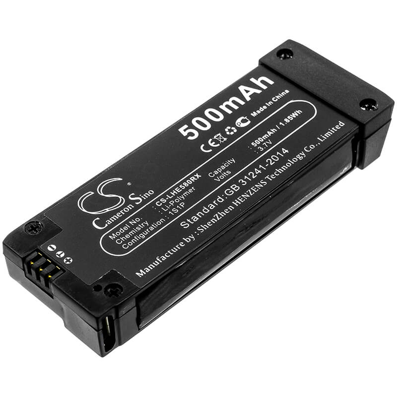 3.7V, 500mAh, Li-Polymer Battery fits Eachine, Eachine E58, 1.85Wh
