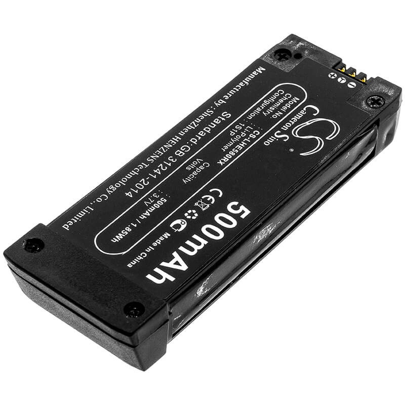 3.7V, 500mAh, Li-Polymer Battery fits Eachine, Eachine E58, 1.85Wh