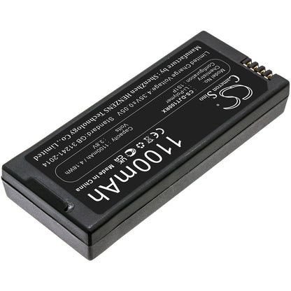 3.8V, 1100mAh, Li-Polymer Battery fits Dji, Tello, 4.18Wh