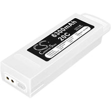 11.1V, 6300mAh, Li-Polymer Battery fits Yuneec, Q500, Q500 4k, 69.93Wh