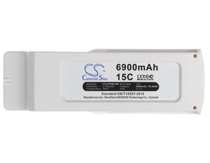 11.1V, 6900mAh, Li-Polymer Battery fits Blade, Blh8619, Blh8660, 76.59Wh