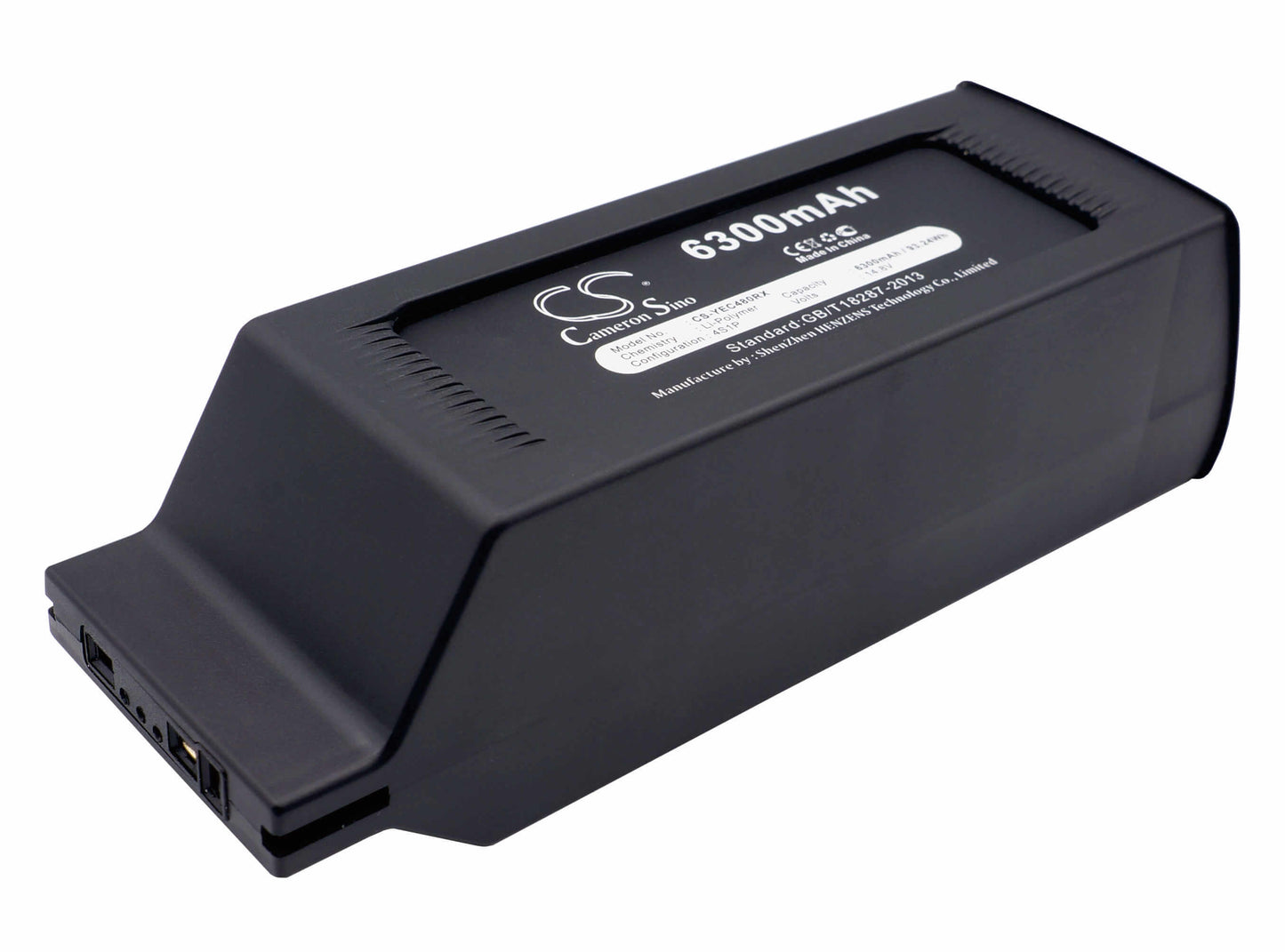 14.8V, 6300mAh, Li-Polymer Battery fits Yuneec, H480, Typhoon H, 93.24Wh