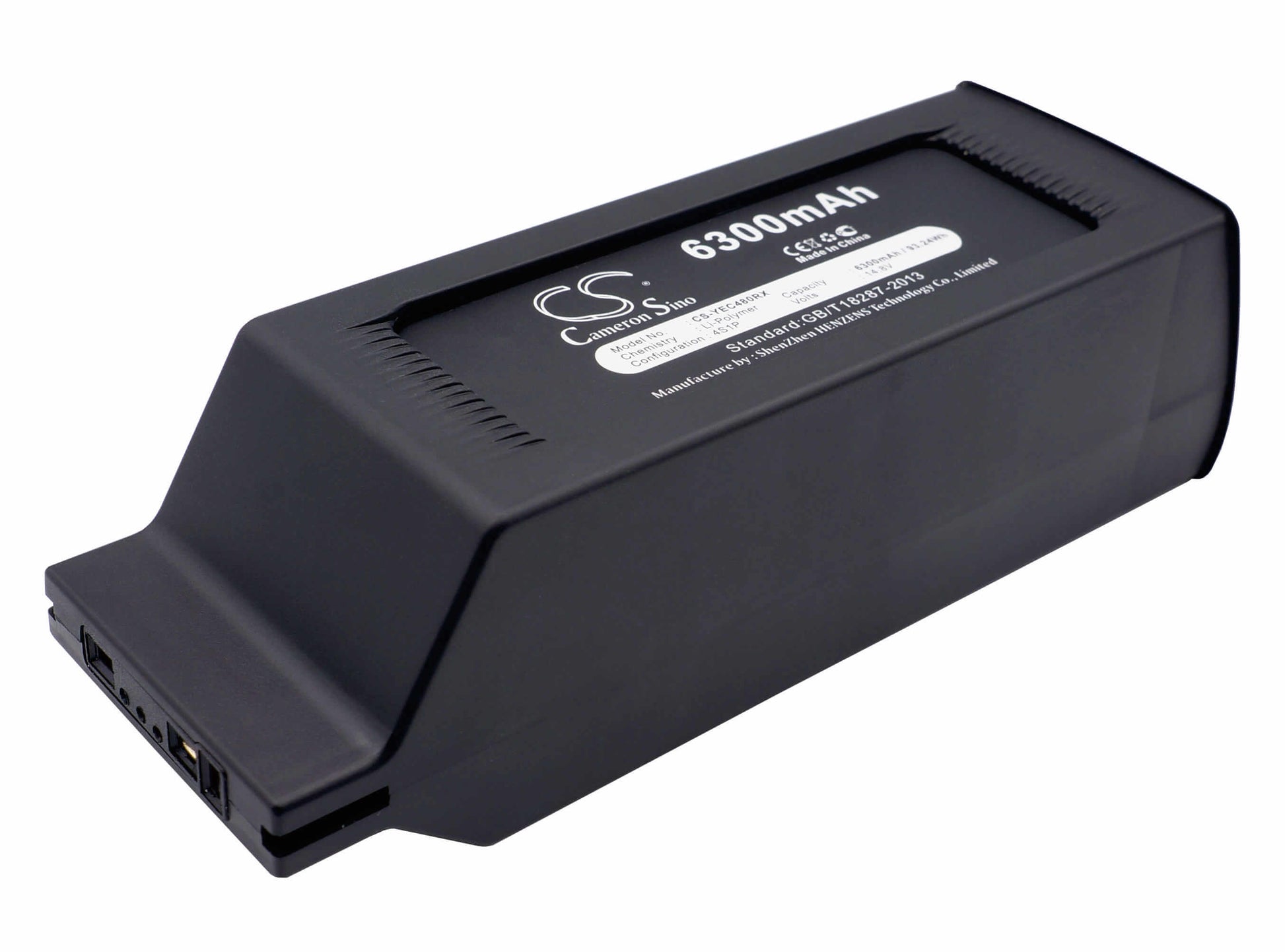 14.8V, 6300mAh, Li-Polymer Battery fits Yuneec, H480, Typhoon H, 93.24Wh
