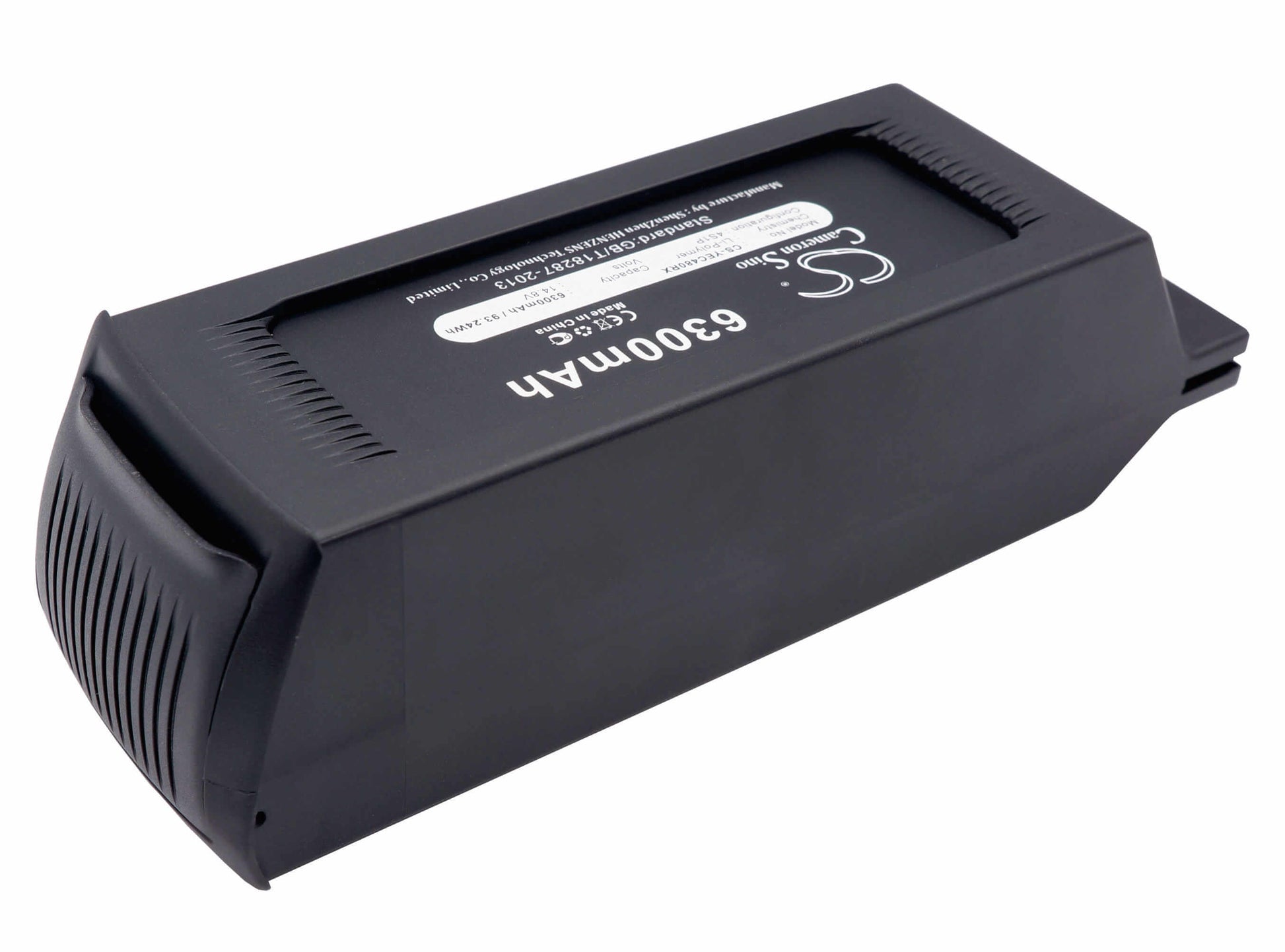 14.8V, 6300mAh, Li-Polymer Battery fits Yuneec, H480, Typhoon H, 93.24Wh