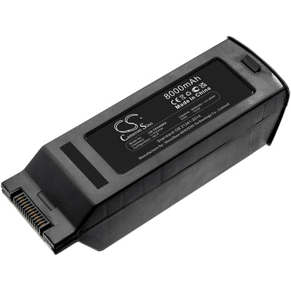 15.2V, 8000mAh, Li-Polymer Battery fits Yuneec, Typhoon H3, 121.6Wh