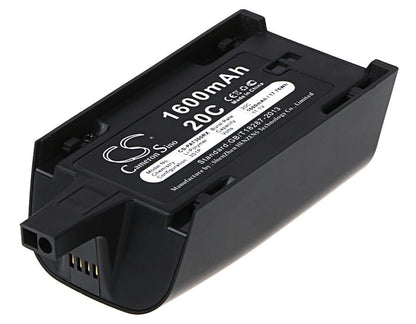 11.1V, 1600mAh, Li-Polymer Battery fits Parrot, Bebop Drone 3.0, Bebop Drone Skycontroller, 17.76Wh