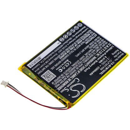 3.7V, 2300mAh, Li-Polymer Battery fits Boyue, Likebook Mars 7.8", 8.51Wh