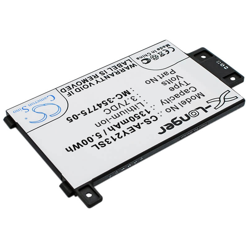3.7V, 1350mAh, Li-ion Battery fits Amazon, Dp75sdi, Kindle Paperwhite 2013, 4.995Wh