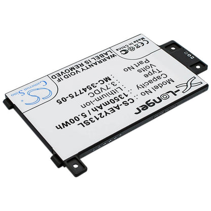 3.7V, 1350mAh, Li-ion Battery fits Amazon, Dp75sdi, Kindle Paperwhite 2013, 4.995Wh