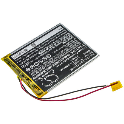 3.7V, 2100mAh, Li-Polymer Battery fits Boyue, T62, 7.77Wh