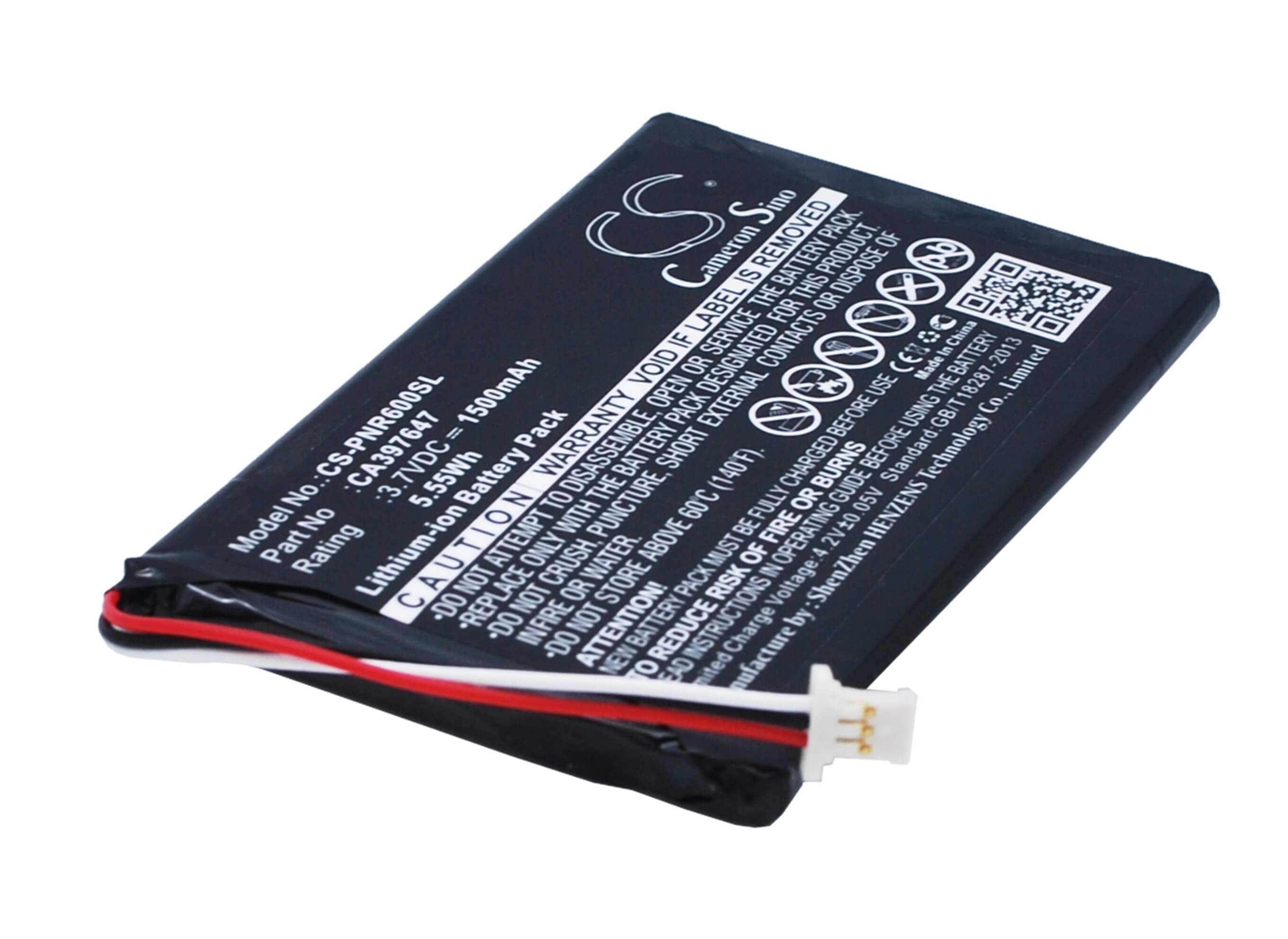 3.7V, 1500mAh, Li-Polymer Battery fits Pandigital, Novel 6, Prd06e20wwh8, 5.55Wh