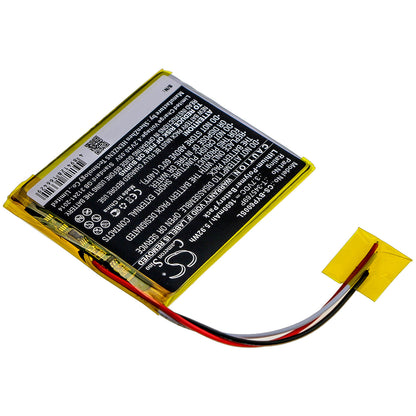 3.7V, 1600mAh, Li-Polymer Battery fits Boyue, P6, 5.92Wh