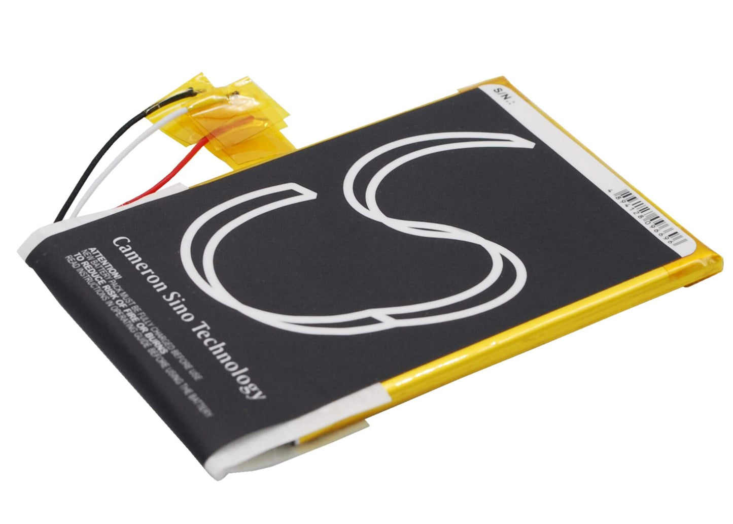 3.7V, 700mAh, Li-Polymer Battery fits Sony, Prs-t1, Prs-t2, 2.59Wh
