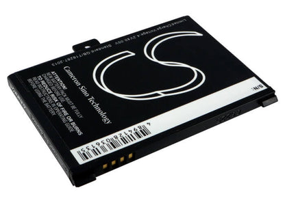 3.7V, 1250mAh, Li-ion Battery fits Barnes & Noble, 5, Bnrv100, 4.625Wh