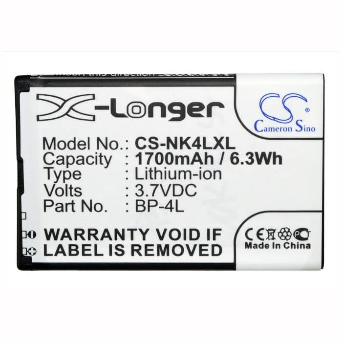 E-book, E-reader 3.7V, 1700mAh, Li-ion Battery fits Digma, E601hd, 6.29Wh