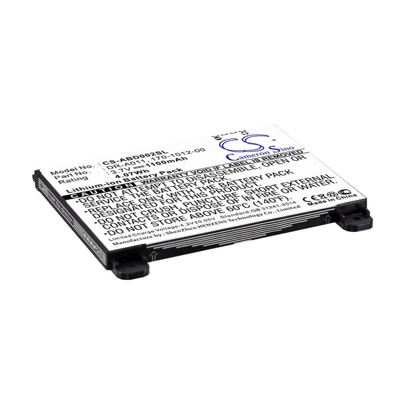 3.7V, 1100mAh, Li-ion Battery fits Amazon, Kindle 2, Kindle Dx, 4.07Wh