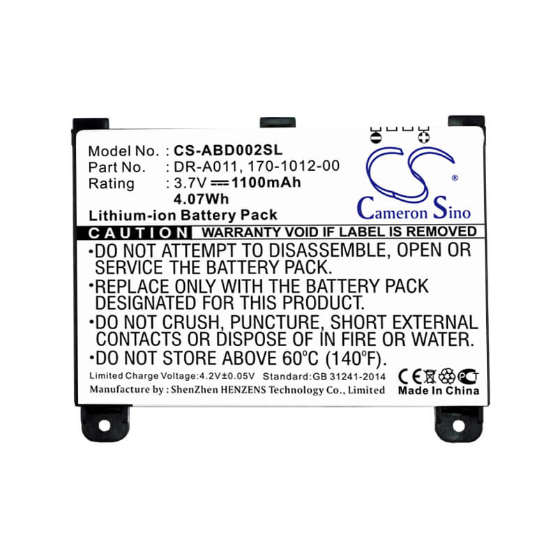 3.7V, 1100mAh, Li-ion Battery fits Amazon, Kindle 2, Kindle Dx, 4.07Wh