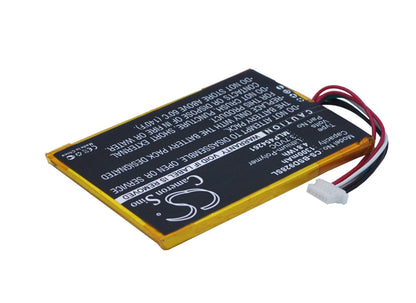 3.7V, 1300mAh, Li-Polymer Battery fits Bambook, Sd928+, 4.81Wh