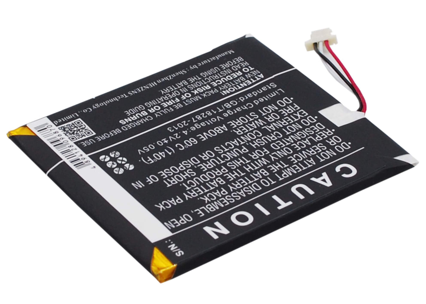 3.7V, 890mAh, Li-Polymer Battery fits Amazon, Kindle 499, Kindle 558, 3.293Wh