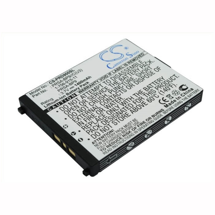 3.7V, 1400mAh, Li-ion Battery fits Sony, Portable Reader Prs-900, Portable Reader Prs-900bc, 5.18Wh