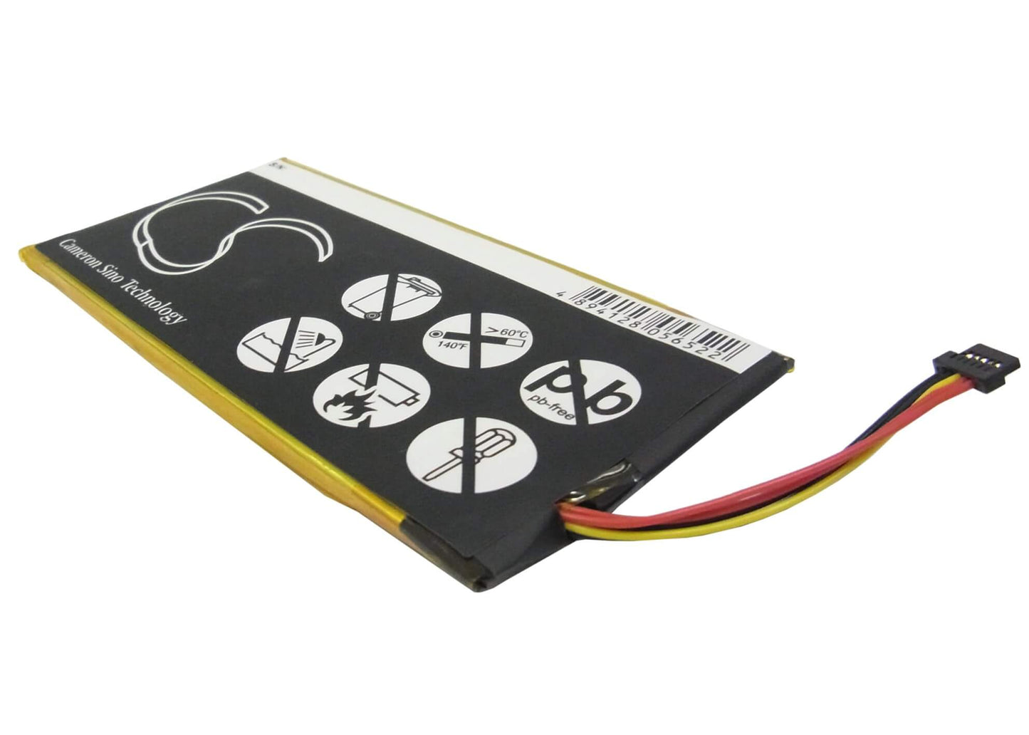 3.7V, 2900mAh, Li-Polymer Battery fits Pandigital, Novel 7, Prd07t20wbl1, 10.73Wh