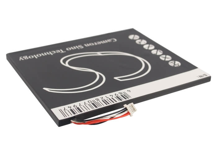 3.7V, 3200mAh, Li-Polymer Battery fits Pandigital, Novel Tablet Color, R7t40wwhfi, 11.84Wh