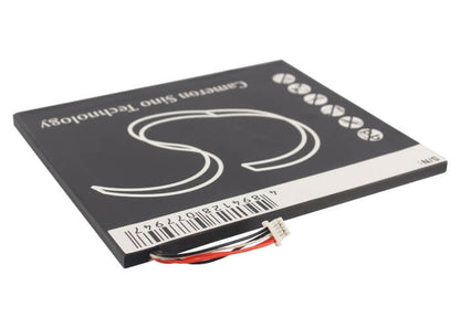 3.7V, 3200mAh, Li-Polymer Battery fits Pandigital, Novel Tablet Color, R7t40wwhfi, 11.84Wh