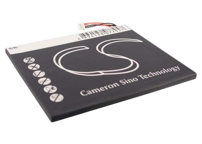 3.7V, 3200mAh, Li-Polymer Battery fits Pandigital, Novel Tablet Color, R7t40wwhfi, 11.84Wh