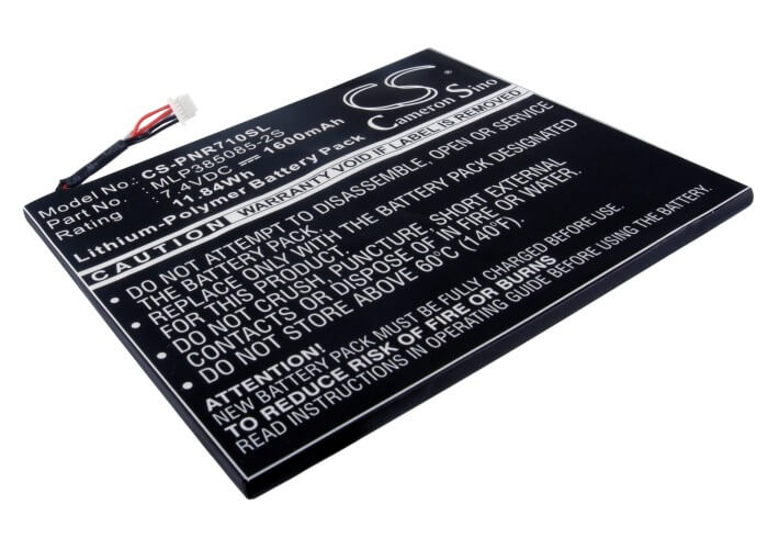 7.4V, 1600mAh, Li-Polymer Battery fits Velocity, Micro Cruz, 11.84Wh