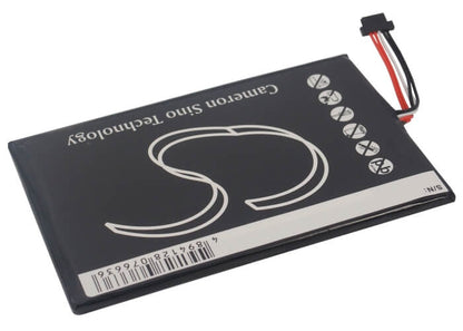 3.7V, 3000mAh, Li-Polymer Battery fits Pandigital, Novel 9, R90l200, 11.1Wh