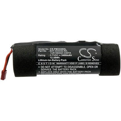 3.7V, 3400mAh, Li-ion Battery fits Philip Morris, Iqos 2.4 Plus Charger Box, Iqos Charger, 12.58Wh