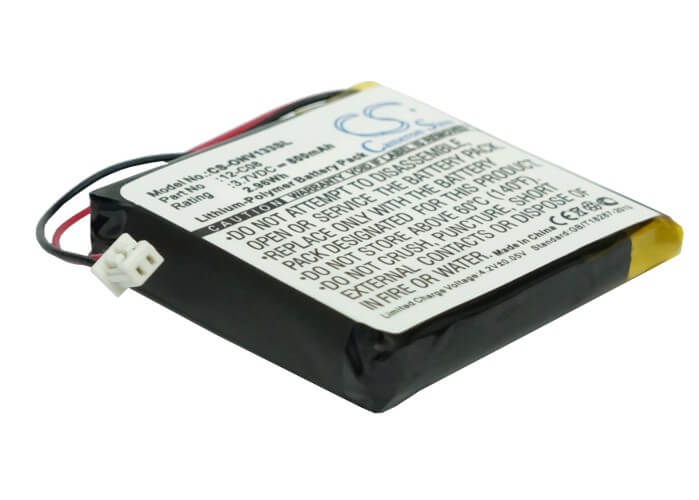 3.7V, 800mAh, Li-Polymer Battery fits Oryon Technologies, Inv133, 2.96Wh