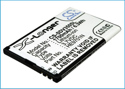 Electronic Magnifier 3.7V, 1700mAh, Li-ion Battery fits Sonocaddie, G-4l, V350, 6.29Wh