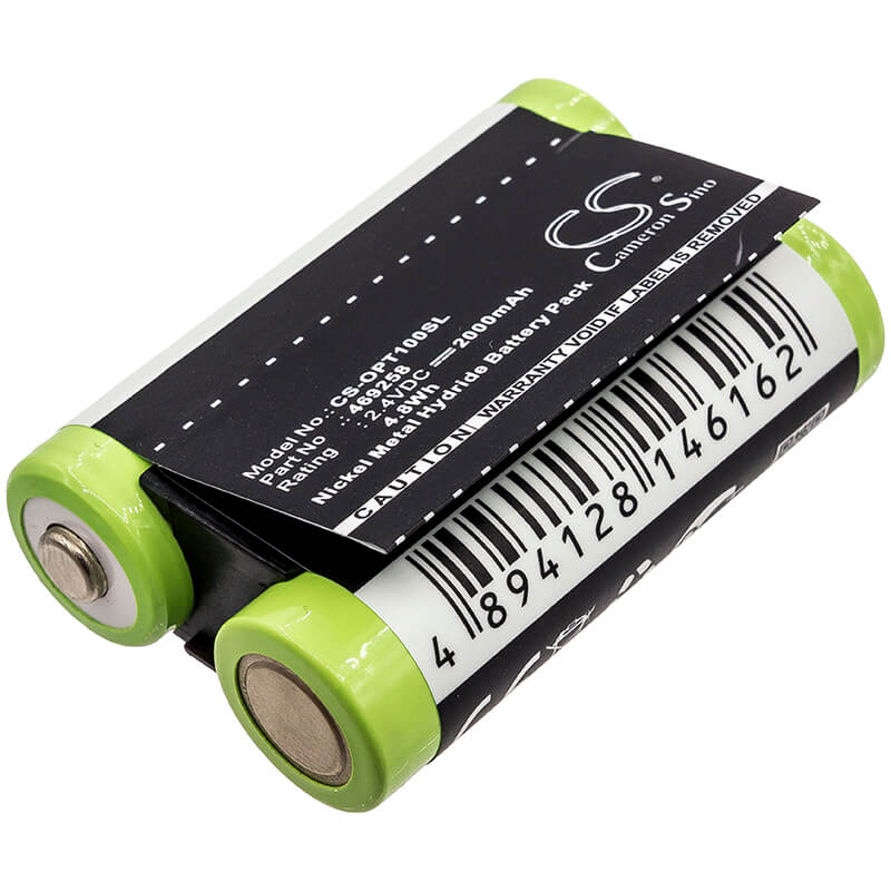 2.4V, 2000mAh, Ni-MH Battery fits Optelec, Compact Plus, Compact+, 4.8Wh