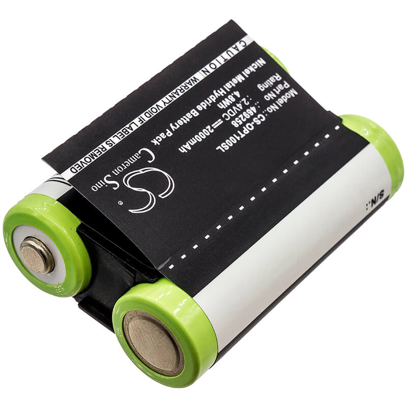 2.4V, 2000mAh, Ni-MH Battery fits Optelec, Compact Plus, Compact+, 4.8Wh