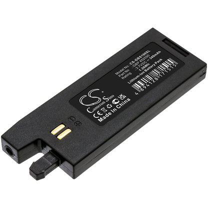 3.7V, 340mAh, Li-Polymer Battery fits Gibson, Gforce, G-force Auto-tuner, 1.258Wh