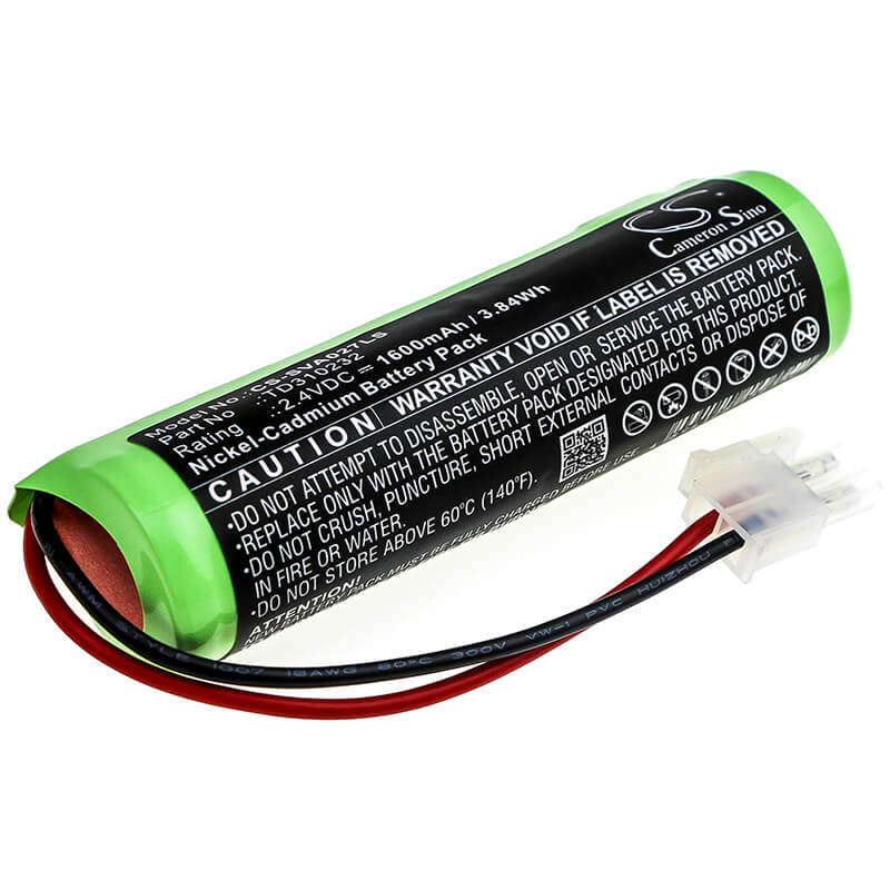 2.4V, 1600mAh, Ni-CD Battery fits Schneider, Luxa, Ova Luxa, 3.84Wh