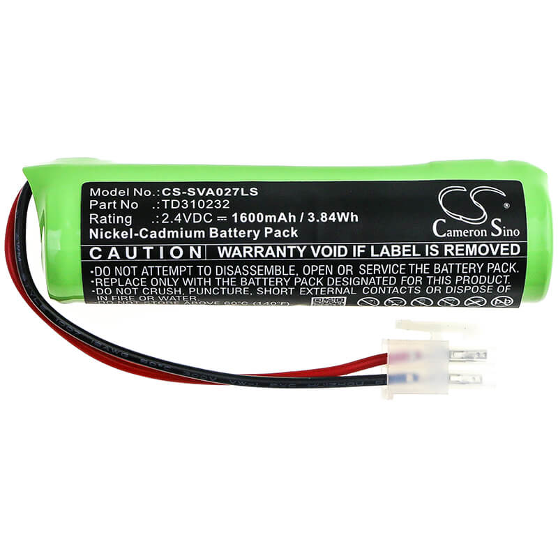 2.4V, 1600mAh, Ni-CD Battery fits Schneider, Luxa, Ova Luxa, 3.84Wh