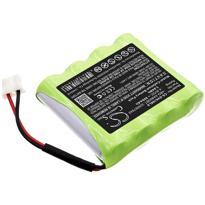 4.8V, 800mAh, Ni-CD Battery fits Schneider, Exiway Easyled, Ova38352, 3.84Wh