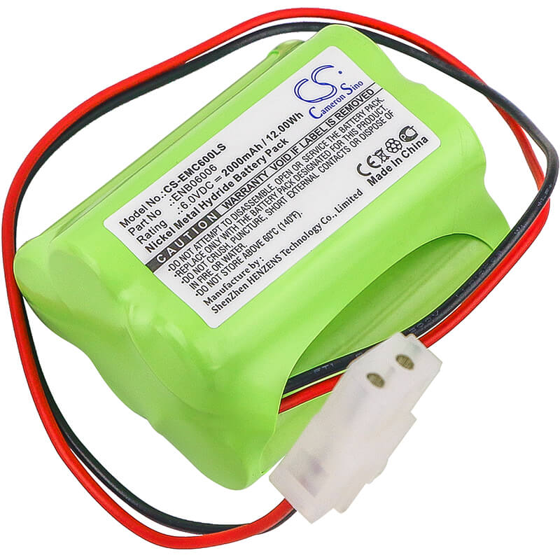 6V, 2000mAh, Ni-MH Battery fits Prescolite, E1875-01-00, E82082100, 12Wh