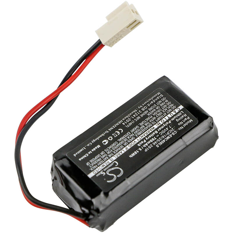 7.4V, 700mAh, Li-Polymer Battery fits Neptolux, 175-8070, Eve B0408, 5.18Wh