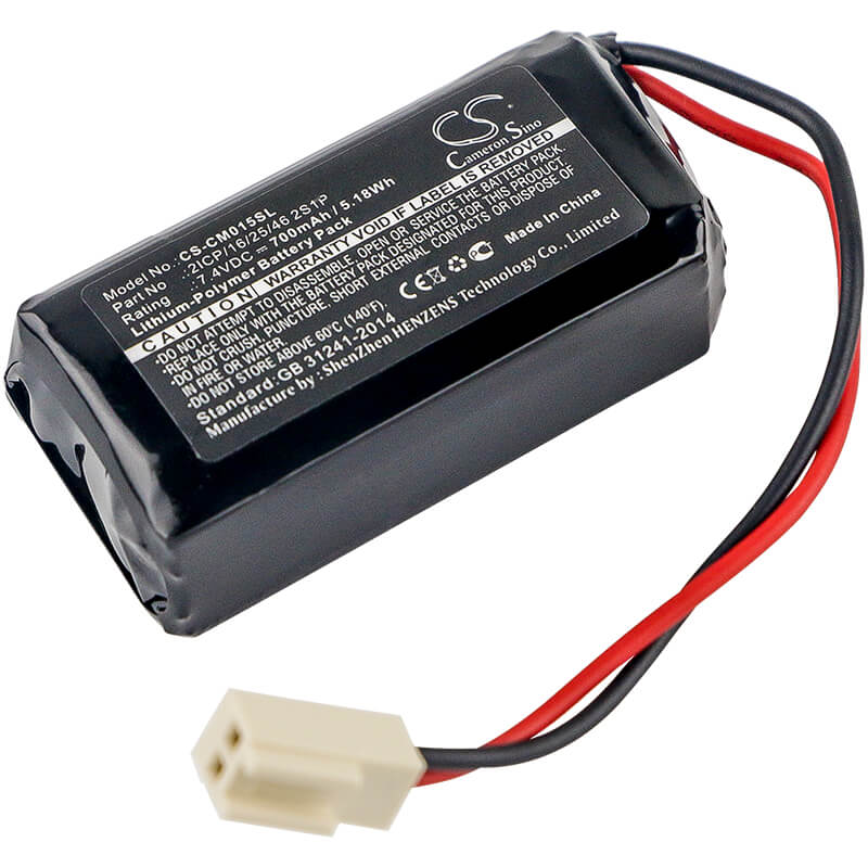 Emergency Lighting 7.4V, 700mAh, Li-Polymer Battery fits Neptolux, Emergency Exit Lights, Emergency Light, 5.18Wh