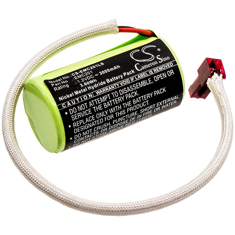 1.2V, 3000mAh, Ni-MH Battery fits Lithonia, 1009s00-mz, Elb0320, 3.6Wh